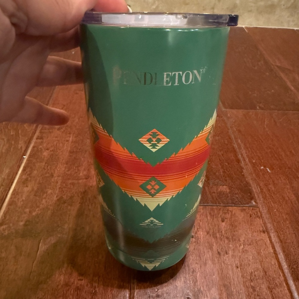 Pendleton Patterned Stainless Steel Double Wall Insulated 20oz Tumbler